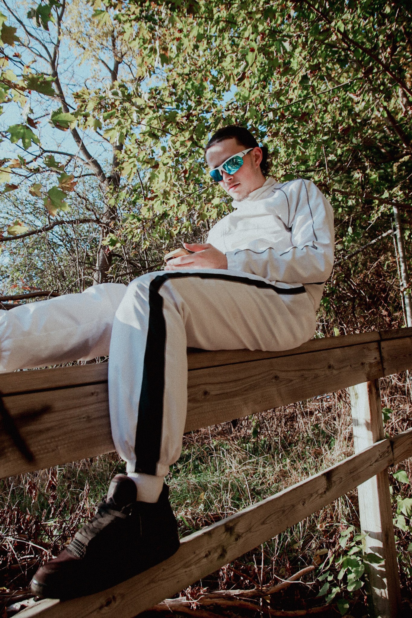 White Reflective Jacket