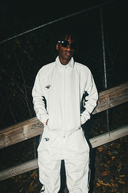 White Reflective Pants